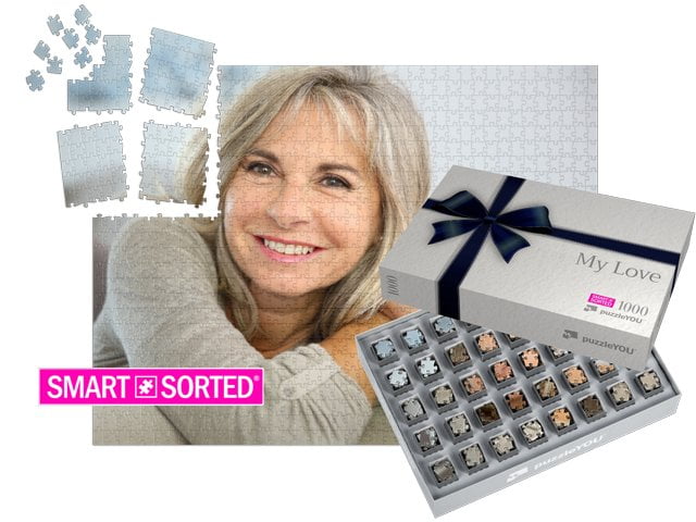 Škatuľka "Darčeková mašl'a modrá"