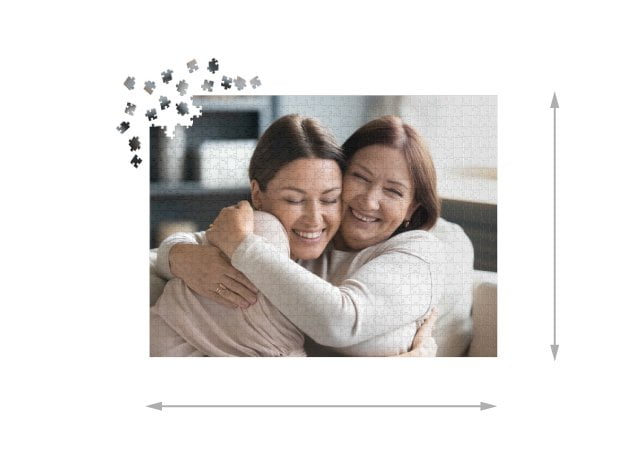 Rozmery zloženého puzzle