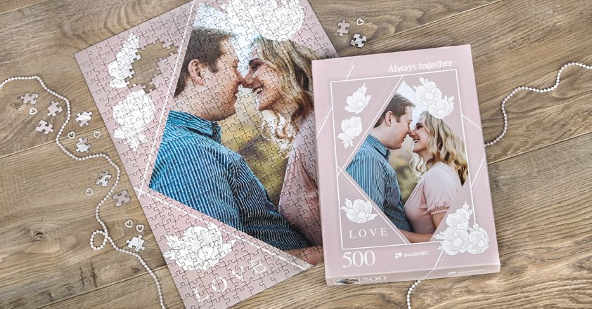 Koláž z fotopuzzlí