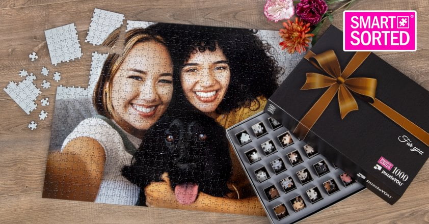 Valentínske puzzle s prekvapením