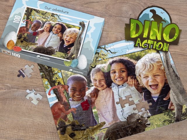 Dinosaury puzzle pro děti