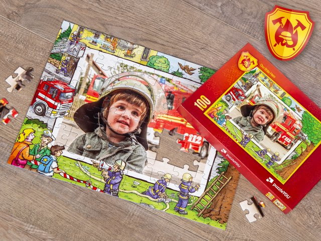 Hasiči puzzle pro děti