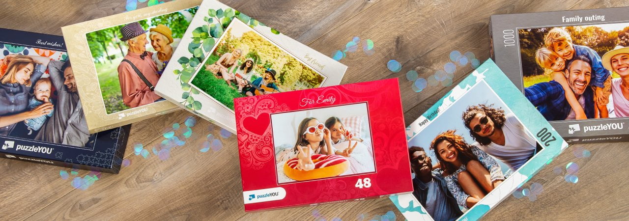 Puzzle-škatuľka pre fotopuzzle