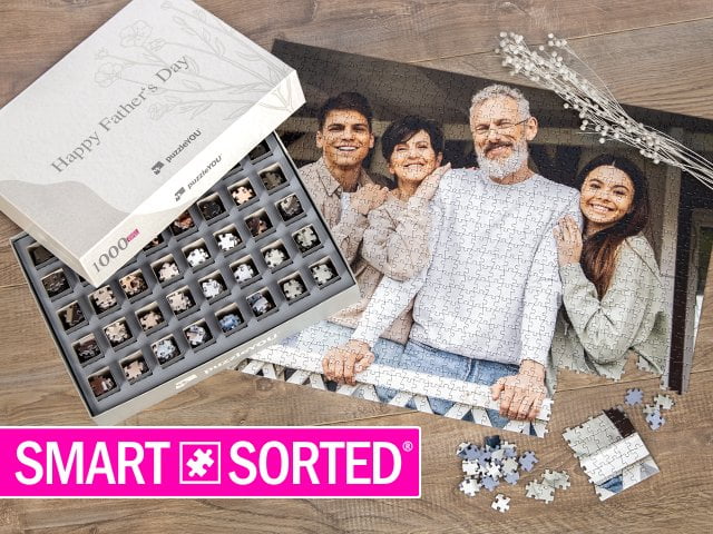 SMART SORTED® - puzzle s prekvapením na Deň otcov